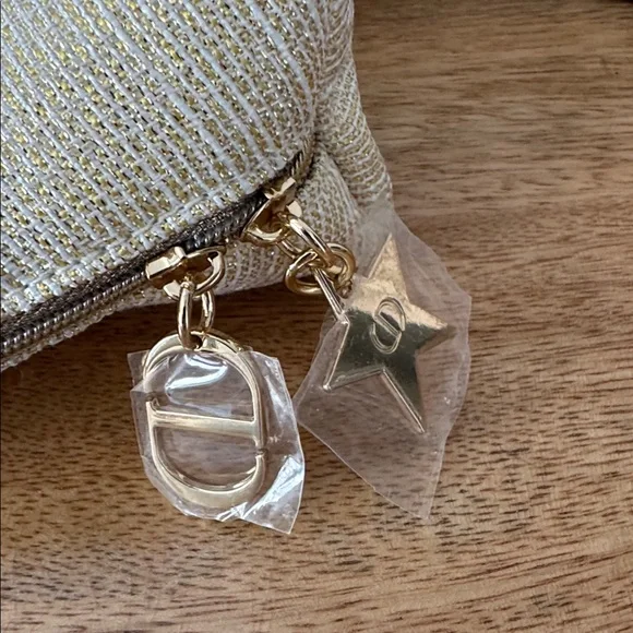 Dior Shimmering Gold Trousse Pouch - Picture 3 of 8